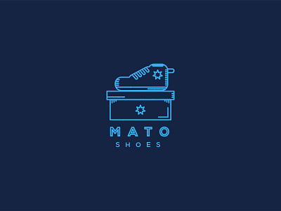 MATO shoes branding illustration logo mato nike shoes sneakers