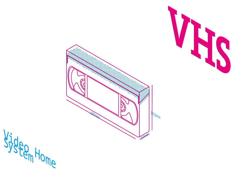VHS animation animation dead media motion design vhs vintage