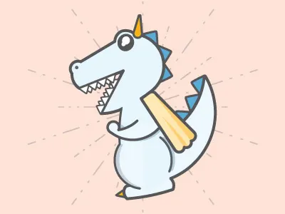 Ermagerd, dernaser dinosaur dragon illustrator