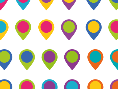 Map Pins illustrator map mapping pins tags
