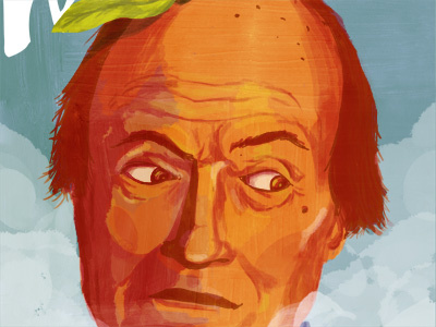 Interview Cover giant peach illustration roald dahl