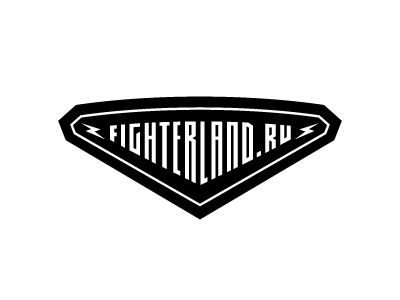 Fighterland brand clothing fighterland lettering logo logotype typography