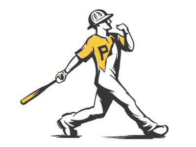 Fittsburgh Baseball shirt design apparel design illustration pittsburgh t shirt design