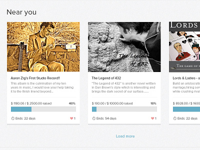 Crowdfund design flat