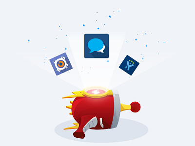 Raygun Plugins glow hipchat illustration jira plugin raygun youtrack