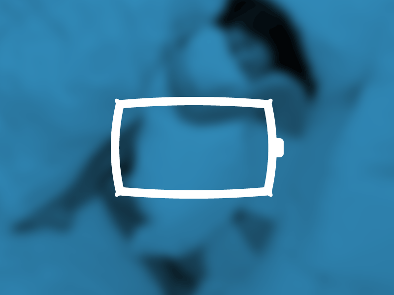Powernap (GIF) animated animation battery charge cushion gif logo nap pillow powernap