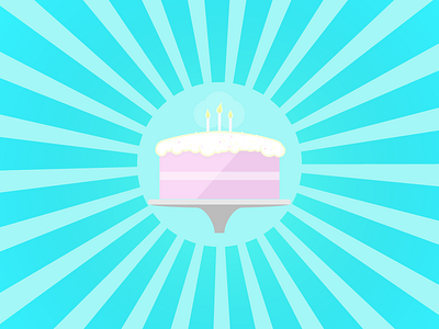 Birthday cake birthday cake candle card celebration fire food frosting sunburst surprise wax yummy