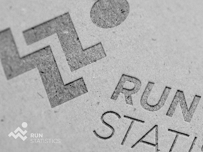 Run Statistics diagram fitness health logo run statistic statistics