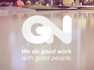 Gridnine Logo bokeh flat gradient logo typo vector