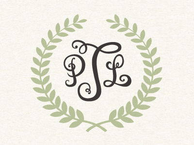 Custom Monogram christmas custom gift hand drawn hand drawn lettering monogram stationary stationery typography xmas