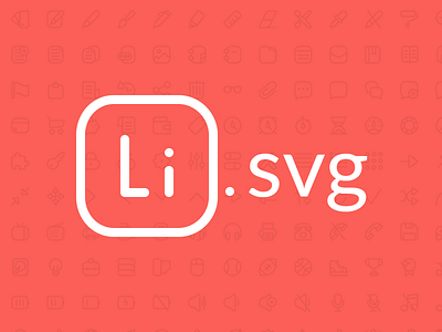 Litio Svg icons lítio pack svg