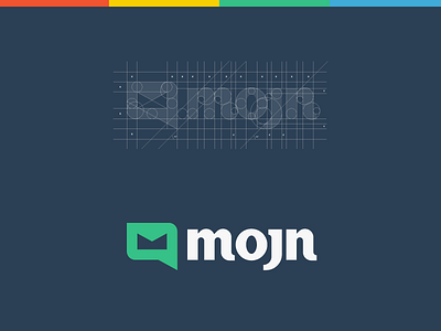 Mojn Logo Design / Branding branding clever negative space corporate identity custom logotype denmark copenhagen flat logotype good brand mark inspiration london united kingdom minimalistic logos modern logo design simple mail speech bubble envelope