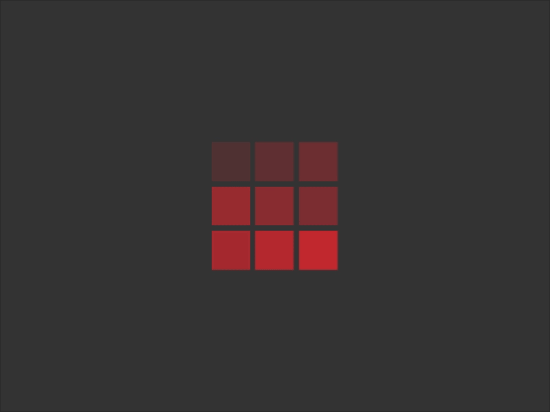 Loading: Squares animation grey loading red refresh squares ui