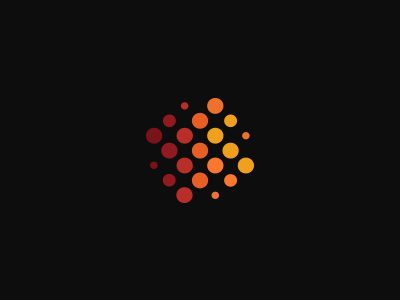 Circles brand circle clean logo orange pattern shape simple yellow