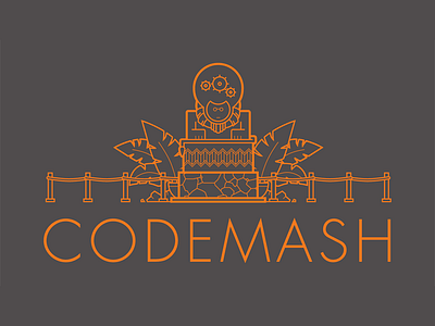 Codemash T-shirt concept codemash conference illustration t shirt