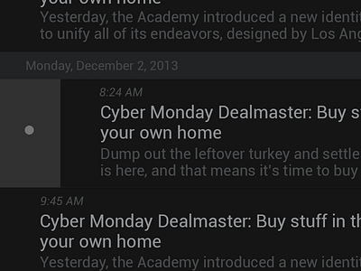 DT Articlelistview android