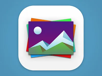 Photos+ Icon app icon ios photos secondgear