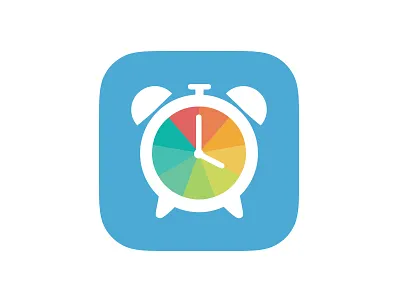 Temp Clock Icon app app icon clock flat icon ios 7 iphone temperature