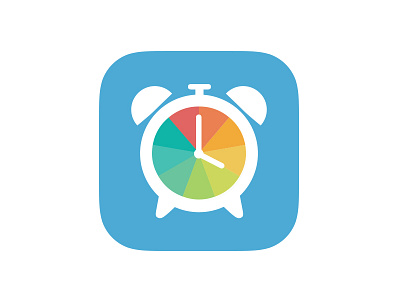 Temp Clock Icon app app icon clock flat icon ios 7 iphone temperature