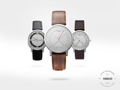 Vasco Watches - a french innovative 24h watch crowdfunding design france made in france usa vasco vasco watches watch you and me youandme