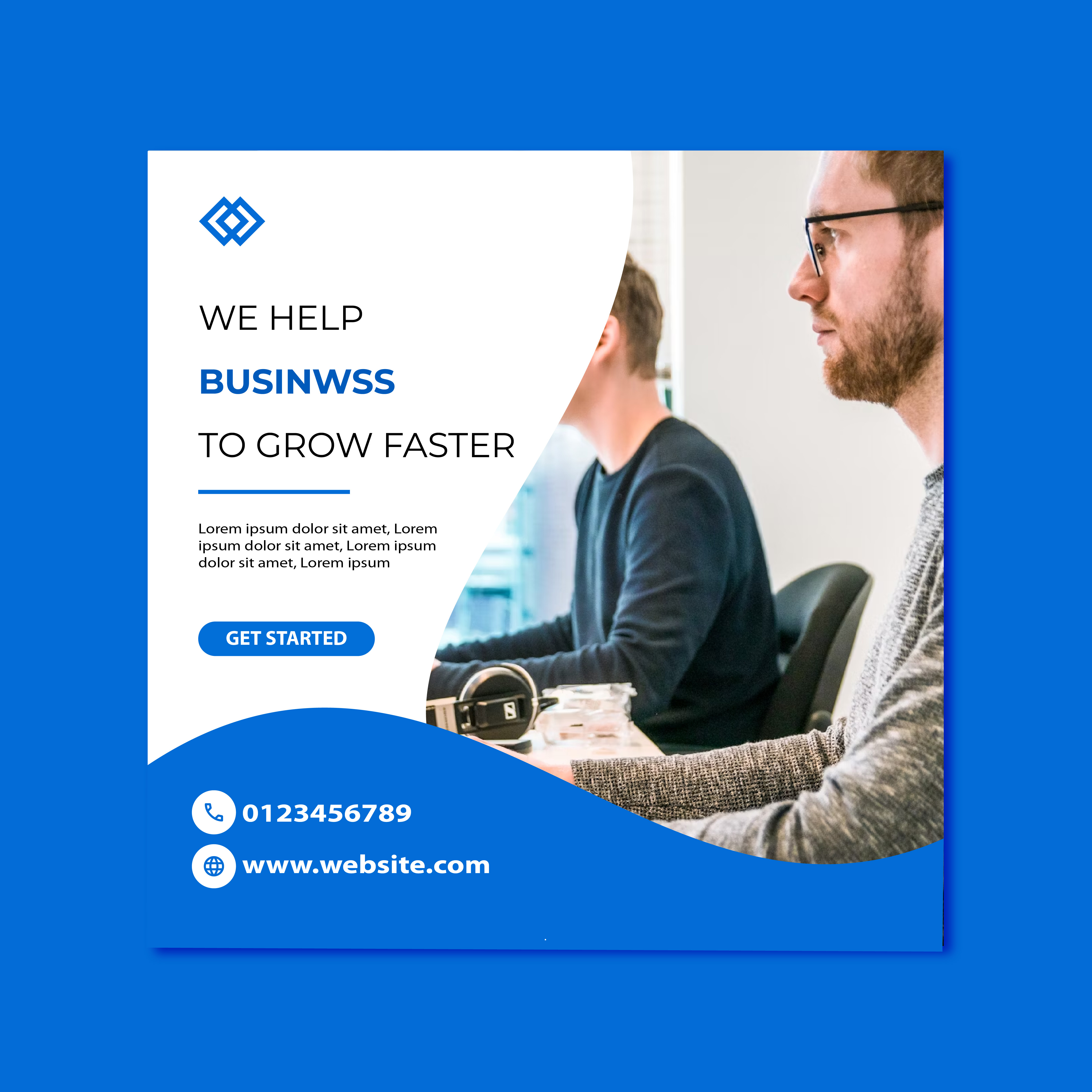 Example of Banner Ads Or Post Ads Design