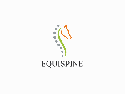 EQUISPINE: Premium Chiropractic & Spinal Health Logo | Branding 3d back branding chiropractic chiropractor logo health horse logo logo creation logo creator logo designer mark massage medical orthopedic logo physiotherapy logo spinal spine stallion therapy logos