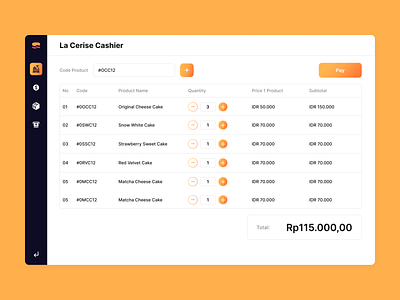 Cashier - Store Cashier Web Design cashierboard cashierwebsite dashboardcashier uicashier uidesign uiux uiuxcashier uiuxcashierwebsite webdesign website