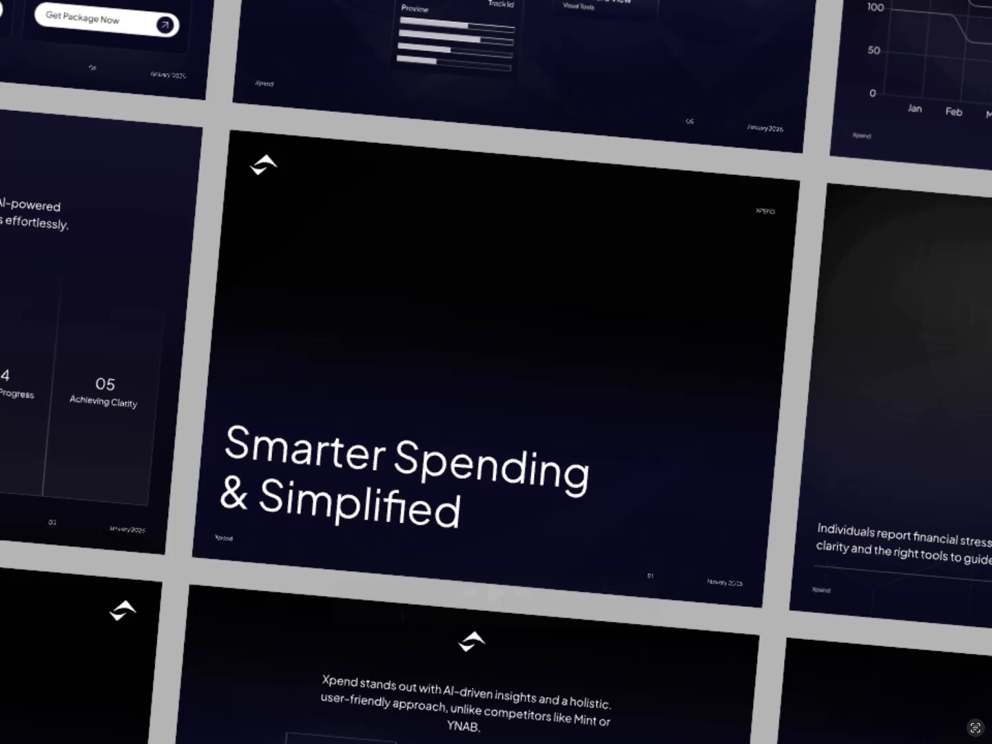 Example of Xpend - Startup Company Pitch Deck Presentation Product Release