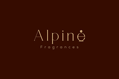 Alpine Fragrances alpine fragrances branding fragrances logo graphic design logo luxury logo minimal logo perfume logo scents logo