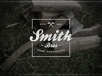 Vintage Logos - Vol.3 badges branding cutters font logo retro type typography vintage wood