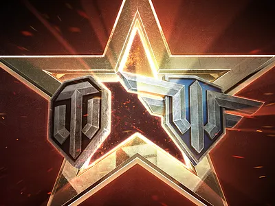 Unified Free XP for Tanks and Planes Illustration 3d dark illustration photoshop render star wot wowp
