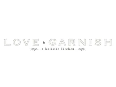 Love & Garnish branding food holistic identity organic