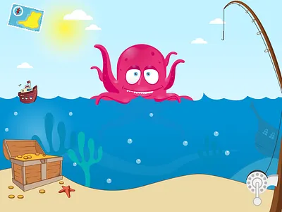 Fm app android game illustration ios ipad iphone sea vector water