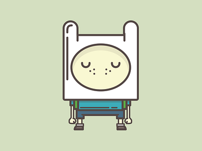 Finn adventure time character finn illustration