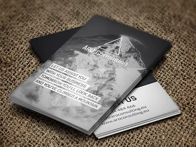 Business Card Mock Up brand branding business business card card logo paper print