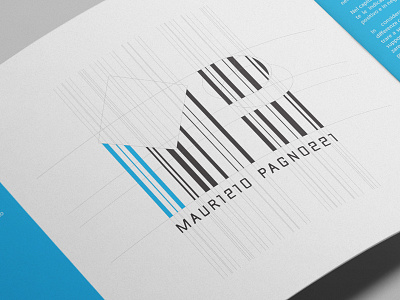 MP Barcode // MAUR1210 PAGN0221 barcode branding cyan logo mp