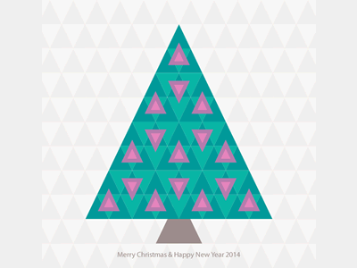 Christmas card animation card vector