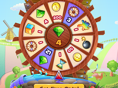 wheel of fortune game spin