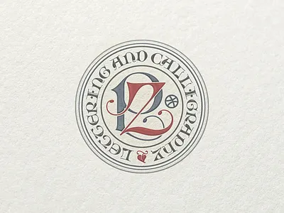 PZ Drafted ... lettering monogram sign type typo typography