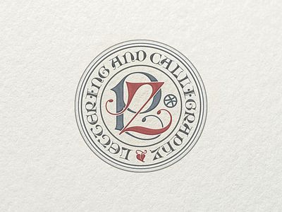 PZ Drafted ... lettering monogram sign type typo typography