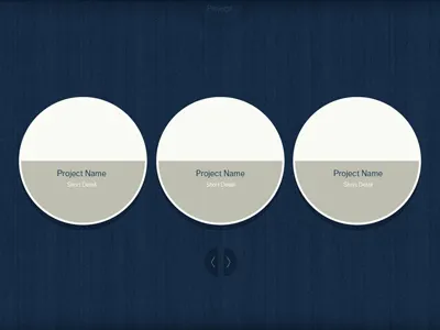 Portfolio Flip Slider buttons portfolio slider ui ux website