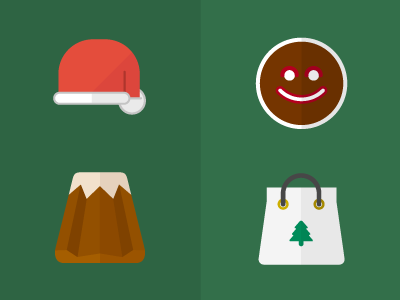 Christmas Flat Icons christmas download flat flat icons free icon icon set icons natale vector