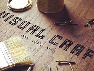 The Graphic Association of the Visual Craft Kit craft design occult secret society