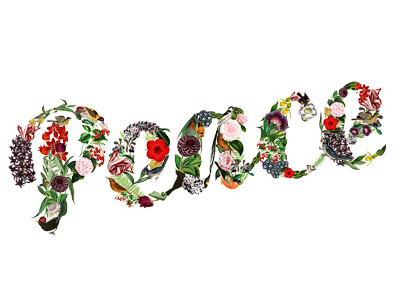 Peace birds flowers holiday peace