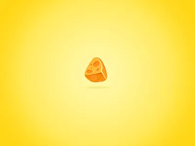 Cheese cartoon cheese yellow