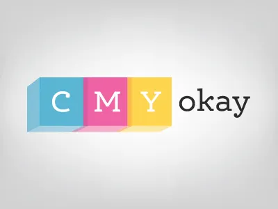CmyOkay cmyk color icon idea logo shirt