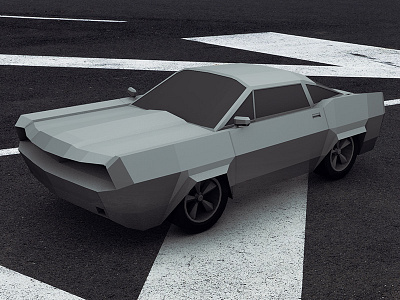 Car 3d car low poly poly simple texture