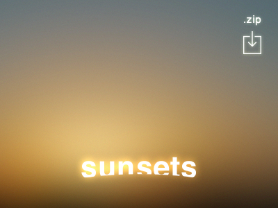 Freebie - 15 Blurry Sunsets blur blurry free freebie fun nature sunset wallpaper