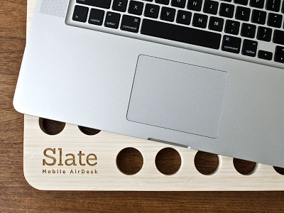 Slate Mobile Airdesk branding logo product design