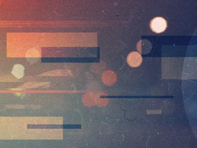 just messing around blending modes bokeh glitch